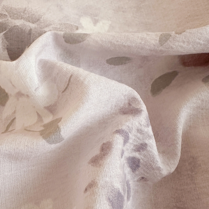 91家纺网 家纺一手货源 找家纺 芯贝儿 2025秋冬新款加厚全m花边m麻复古风亚麻皱皱双层纱水洗m四件套 粉雾仲夏