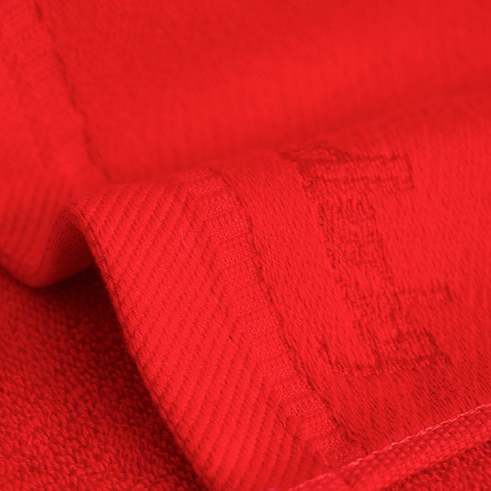 91家纺网 家纺一手货源 找家纺 朴尔家纺-毛巾被 2025新款全棉纯棉红色系喜庆婚庆伴手礼新婚回礼绣花毛巾-场景二 大喜的日子 35x75cm毛巾