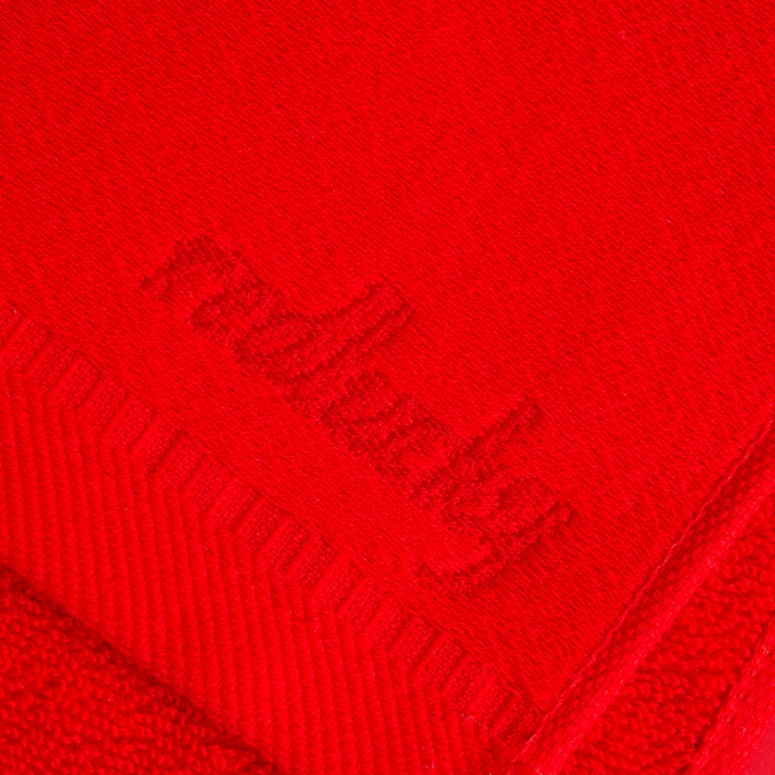 91家纺网 家纺一手货源 找家纺 朴尔家纺-毛巾被 2025新款全棉纯棉红色系喜庆婚庆伴手礼新婚回礼绣花毛巾-场景二 大喜的日子 35x75cm毛巾