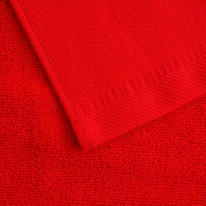 91家纺网 家纺一手货源 找家纺 朴尔家纺-毛巾被 2025新款全棉纯棉红色系喜庆婚庆伴手礼新婚回礼绣花毛巾-场景二 好合百年 35x75cm毛巾