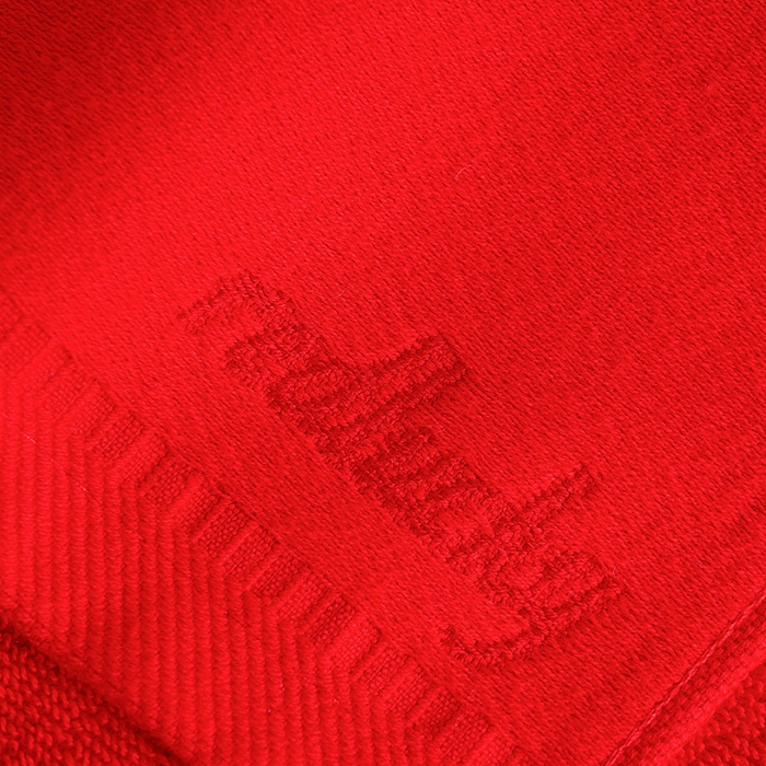 91家纺网 家纺一手货源 找家纺 朴尔家纺-毛巾被 2025新款全棉纯棉红色系喜庆婚庆伴手礼新婚回礼绣花毛巾-场景二 好合百年 35x75cm毛巾