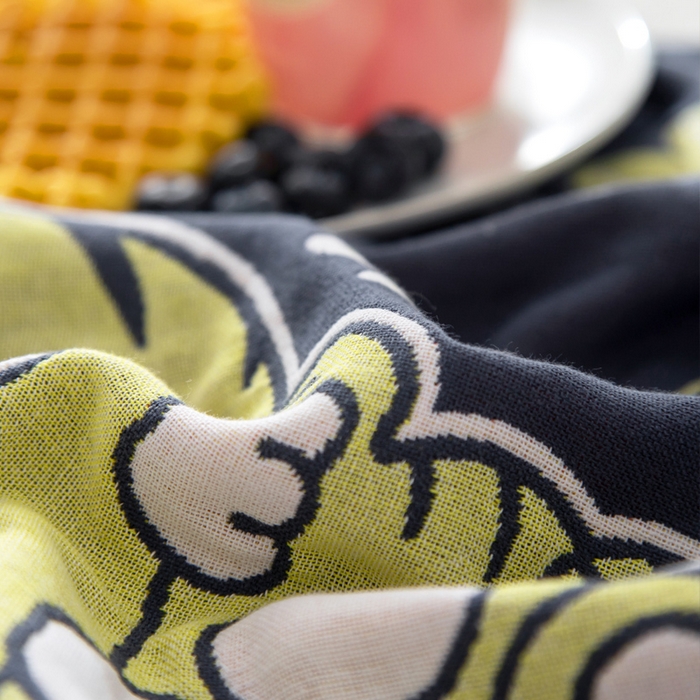 91家纺网 家纺一手货源 找家纺 朴尔家纺-毛巾被 2025新款儿童定位卡通大版花全棉纯棉四层纱布枕巾 威风虎 40x60cm儿童枕巾/对