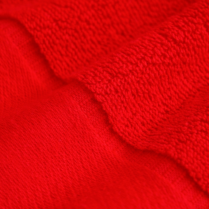 91家纺网 家纺一手货源 找家纺 朴尔家纺-毛巾被 2025新款全棉纯棉红色系喜庆婚庆伴手礼新婚回礼绣花毛巾-场景二 喜上心头 35x75cm毛巾