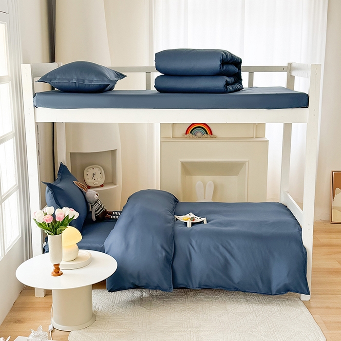 91家纺网 家纺一手货源 找家纺 （总）南通菲度家纺 2025新款高克重芦荟棉四件套-宿舍第三批