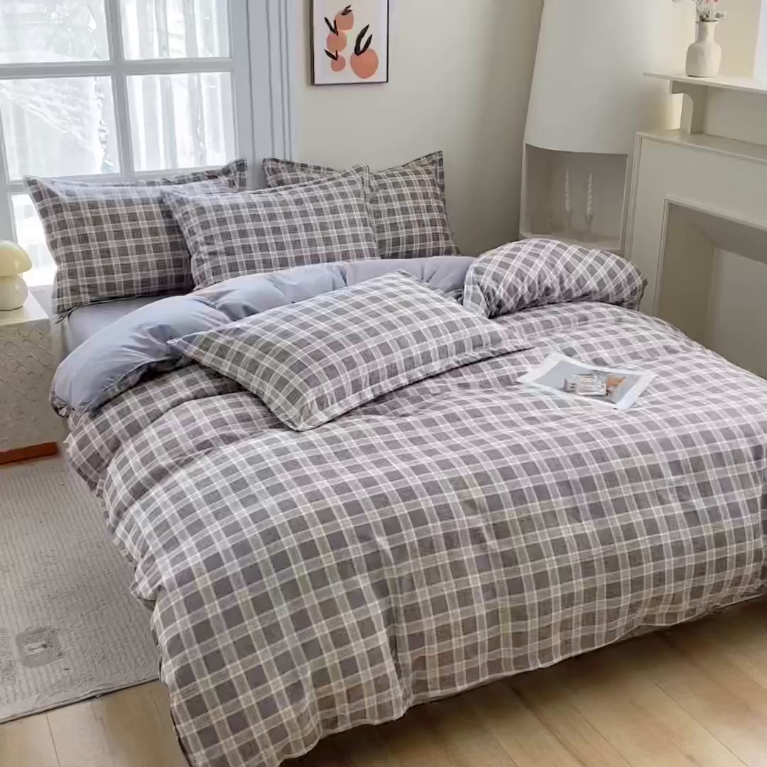 91家纺网 家纺一手货源 找家纺 南通菲度家纺 2025新款高克重芦荟棉四件套第二批 保罗