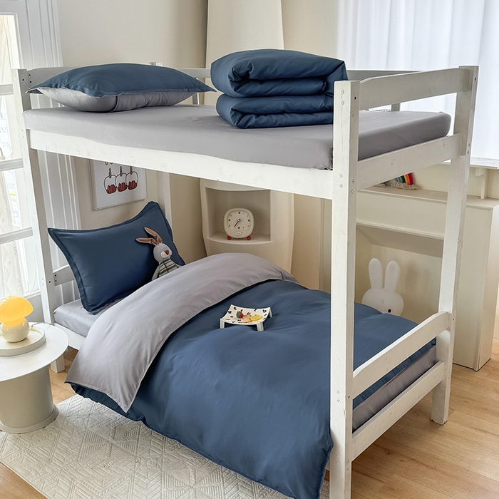 91家纺网 家纺一手货源 找家纺 （总）南通菲度家纺 2025新款高克重芦荟棉四件套-宿舍第三批