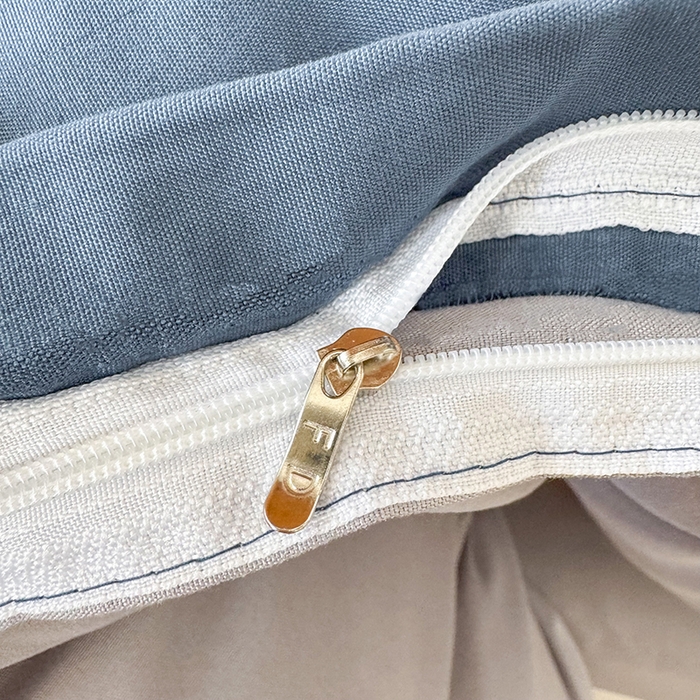 91家纺网 家纺一手货源 找家纺 南通菲度家纺 2025新款高克重芦荟棉四件套-宿舍第三批 宾利蓝-银灰