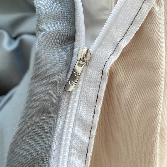 91家纺网 家纺一手货源 找家纺 南通菲度家纺 2025新款高克重芦荟棉四件套第二批 高级灰+卡其