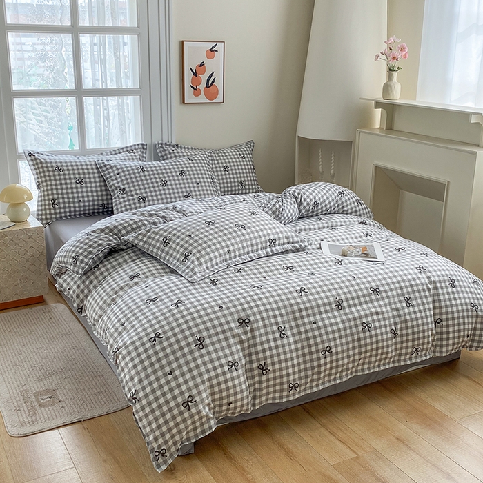 91家纺网 家纺一手货源 找家纺 南通菲度家纺 2025新款高克重芦荟棉四件套第二批 蝴蝶飞飞