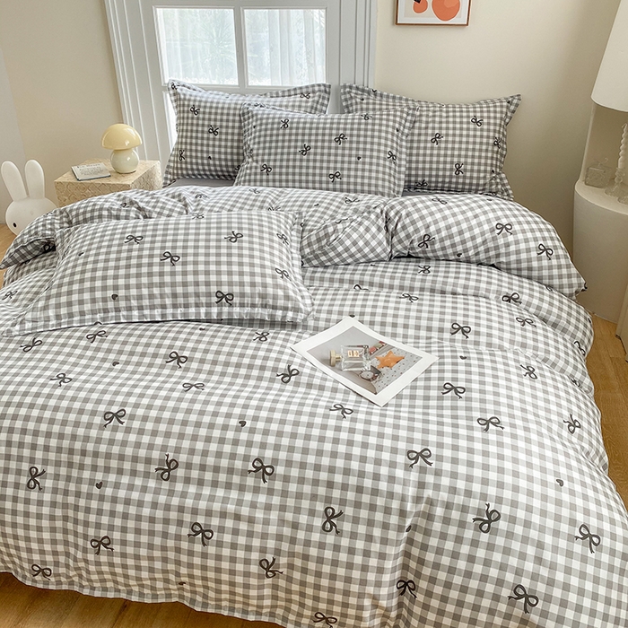 91家纺网 家纺一手货源 找家纺 南通菲度家纺 2025新款高克重芦荟棉四件套第二批 蝴蝶飞飞