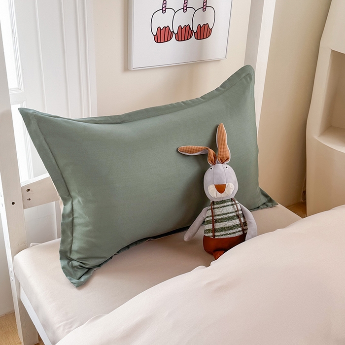 91家纺网 家纺一手货源 找家纺 南通菲度家纺 2025新款高克重芦荟棉四件套-宿舍第三批 墨绿-卡其