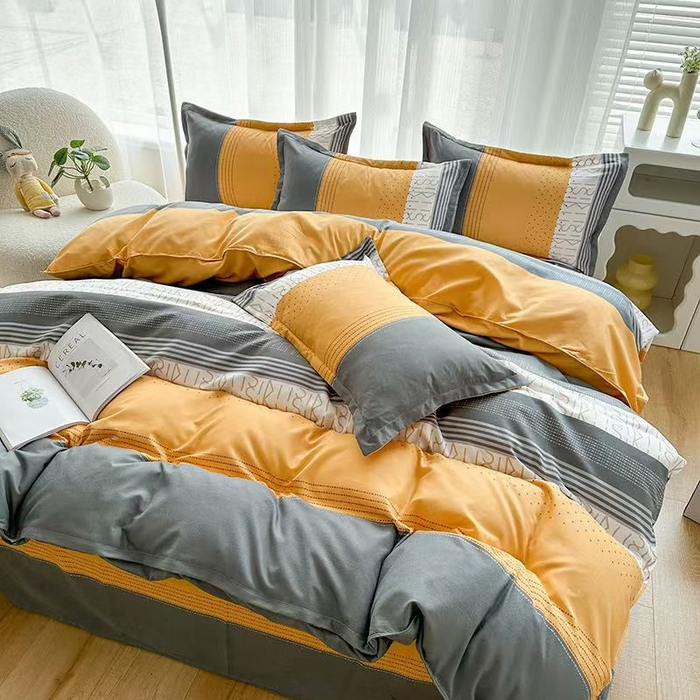 91家纺网 家纺一手货源 找家纺 南通菲度家纺 2025新款高克重芦荟棉四件套第二批 花样年华