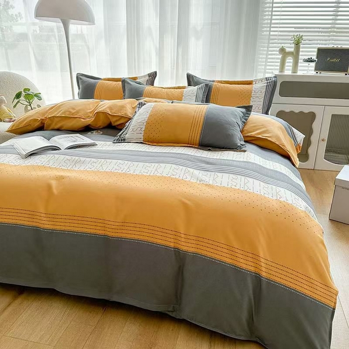 91家纺网 家纺一手货源 找家纺 南通菲度家纺 2025新款高克重芦荟棉四件套第二批 花样年华