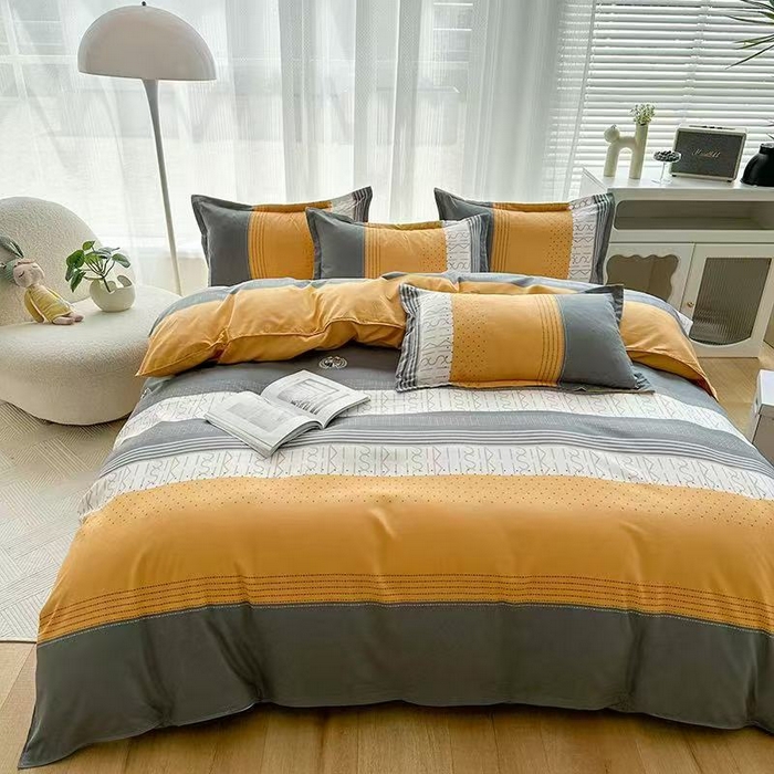 91家纺网 家纺一手货源 找家纺 南通菲度家纺 2025新款高克重芦荟棉四件套第二批 花样年华