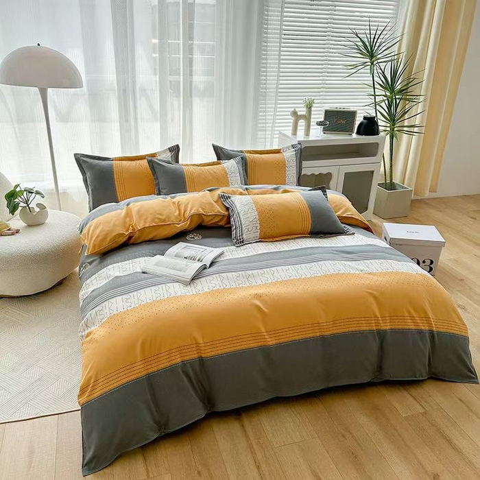 91家纺网 家纺一手货源 找家纺 南通菲度家纺 2025新款高克重芦荟棉四件套第二批 花样年华