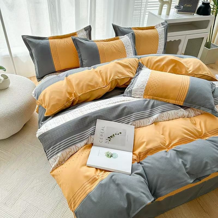 91家纺网 家纺一手货源 找家纺 南通菲度家纺 2025新款高克重芦荟棉四件套第二批 花样年华