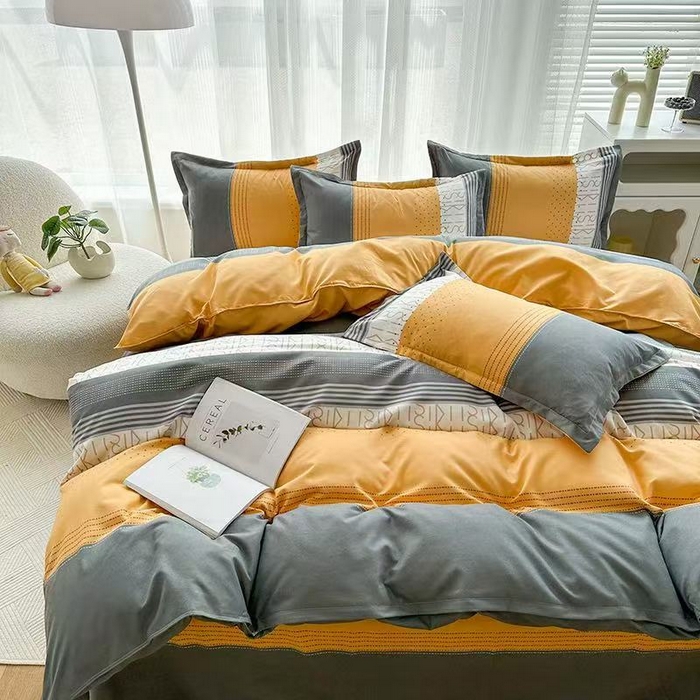 91家纺网 家纺一手货源 找家纺 南通菲度家纺 2025新款高克重芦荟棉四件套第二批 花样年华