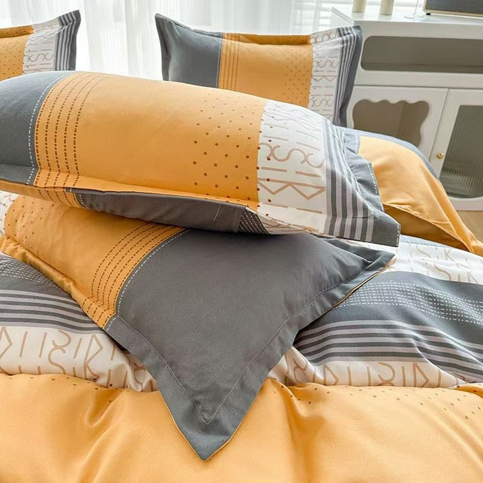 91家纺网 家纺一手货源 找家纺 南通菲度家纺 2025新款高克重芦荟棉四件套第二批 花样年华