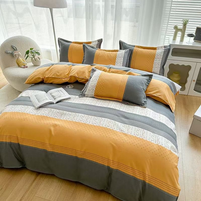 91家纺网 家纺一手货源 找家纺 南通菲度家纺 2025新款高克重芦荟棉四件套第二批 花样年华