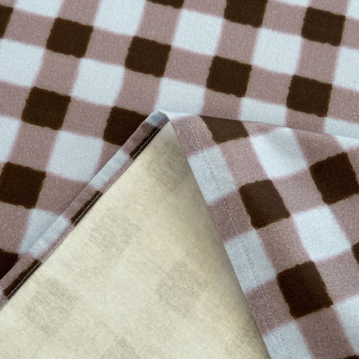 91家纺网 家纺一手货源 找家纺 如意朵 2025新款时尚印花全棉加厚磨毛床单 可可-蓝