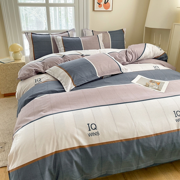 91家纺网 家纺一手货源 找家纺 南通菲度家纺 2025新款高克重芦荟棉四件套第二批 欧诺