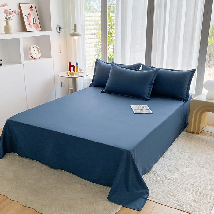 91家纺网 家纺一手货源 找家纺 （总）南通菲度家纺 2025新款高克重芦荟棉四件套-大床第三批