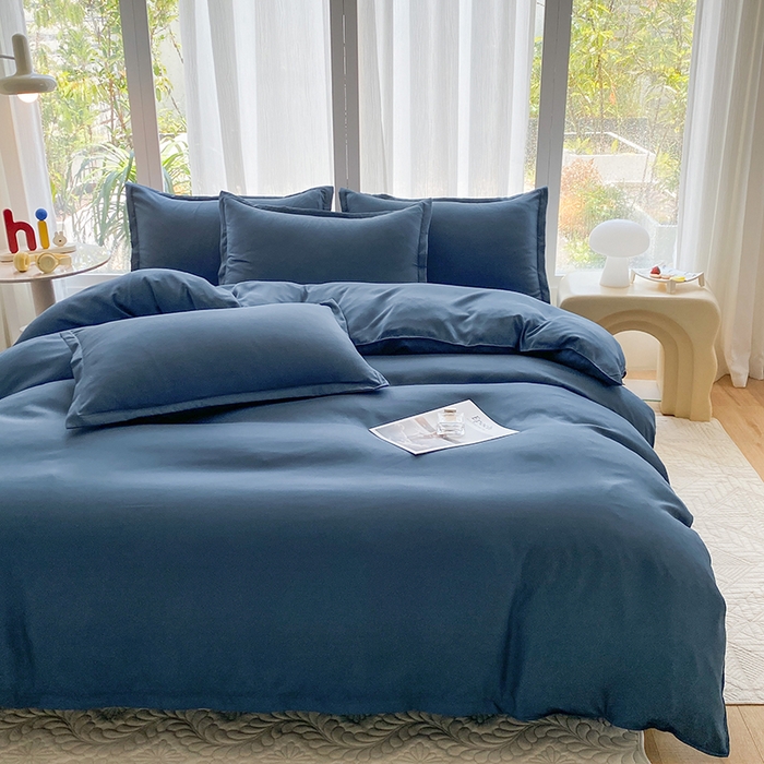 91家纺网 家纺一手货源 找家纺 （总）南通菲度家纺 2025新款高克重芦荟棉四件套-大床第三批