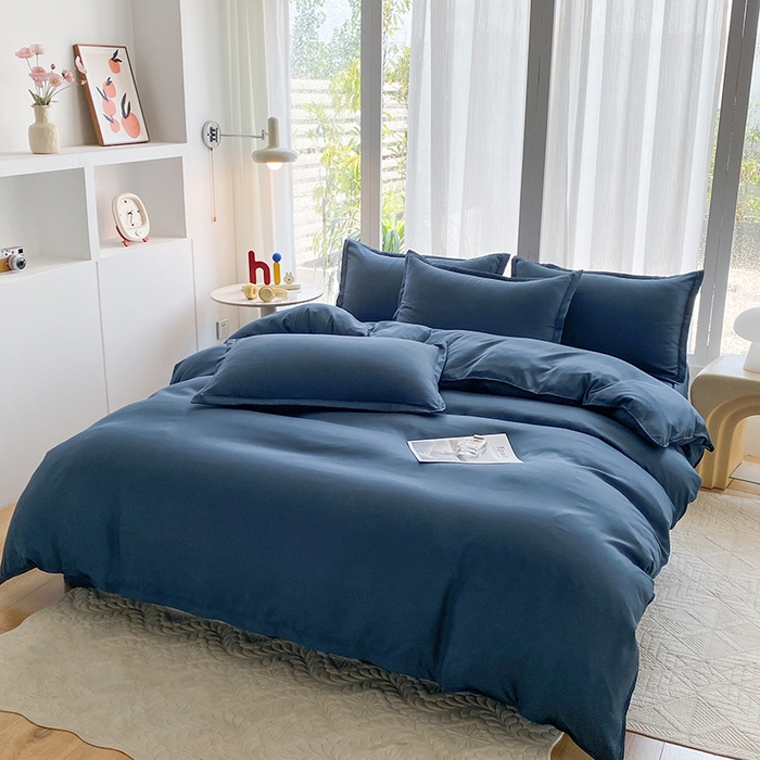 91家纺网 家纺一手货源 找家纺 （总）南通菲度家纺 2025新款高克重芦荟棉四件套-大床第三批