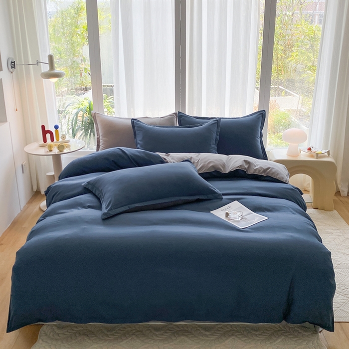 91家纺网 家纺一手货源 找家纺 （总）南通菲度家纺 2025新款高克重芦荟棉四件套-大床第三批