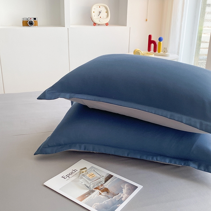 91家纺网 家纺一手货源 找家纺 南通菲度家纺 2025新款高克重芦荟棉四件套-大床第三批 宾利蓝-银灰