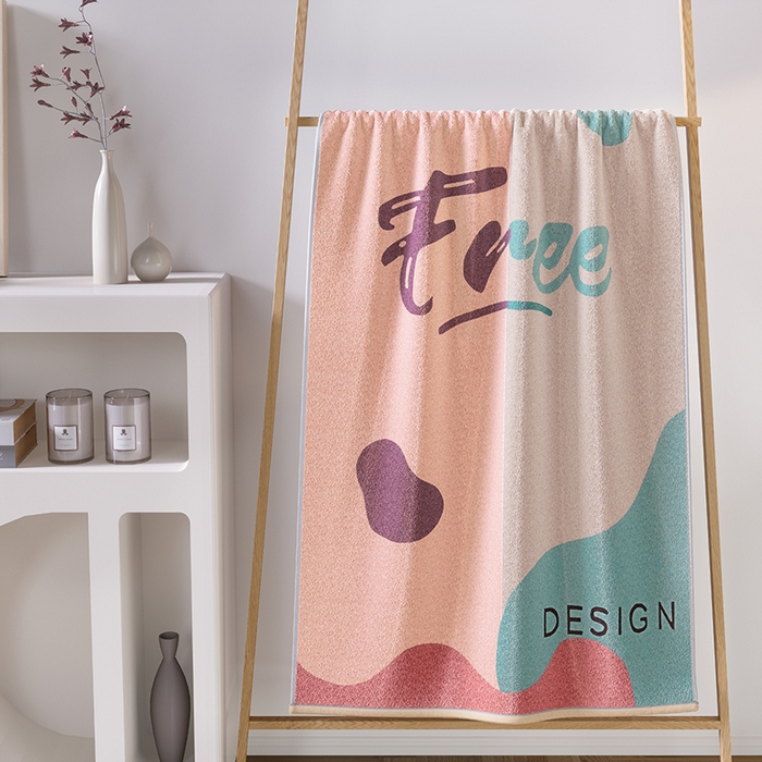 91家纺网 家纺一手货源 找家纺 （总）悦然毛巾被 2025新款全棉色织提花毛圈浴巾