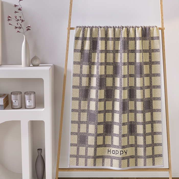 91家纺网 家纺一手货源 找家纺 （总）悦然毛巾被 2025新款全棉色织提花毛圈浴巾