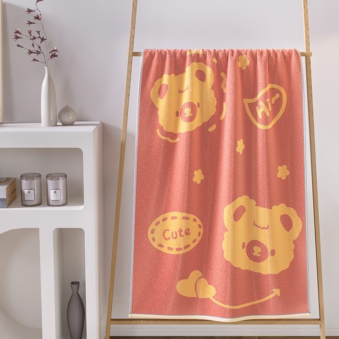 91家纺网 家纺一手货源 找家纺 （总）悦然毛巾被 2025新款全棉色织提花毛圈浴巾