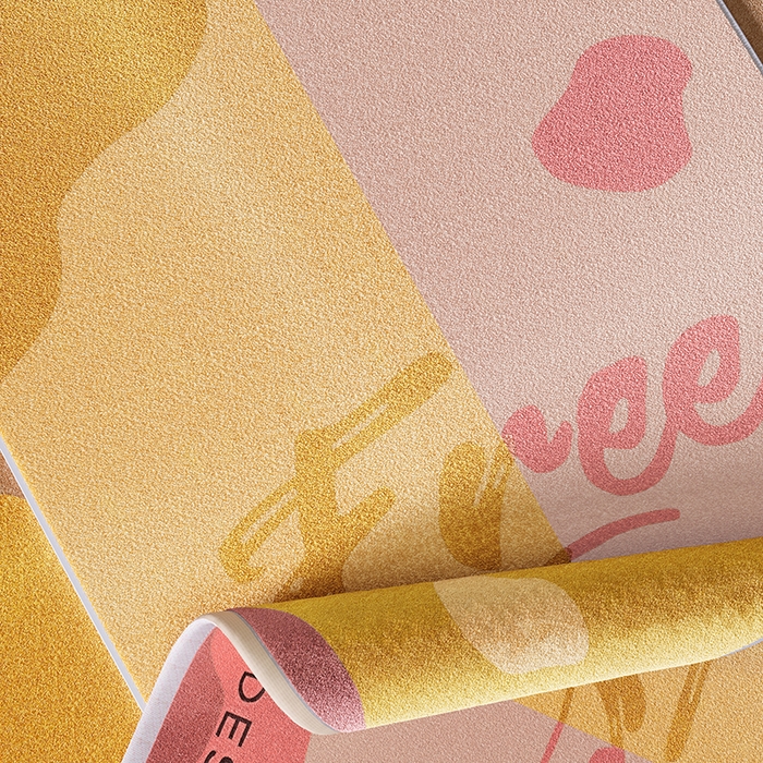 91家纺网 家纺一手货源 找家纺 悦然毛巾被 2025新款全棉色织提花毛圈浴巾 斑点黄 70x140cm