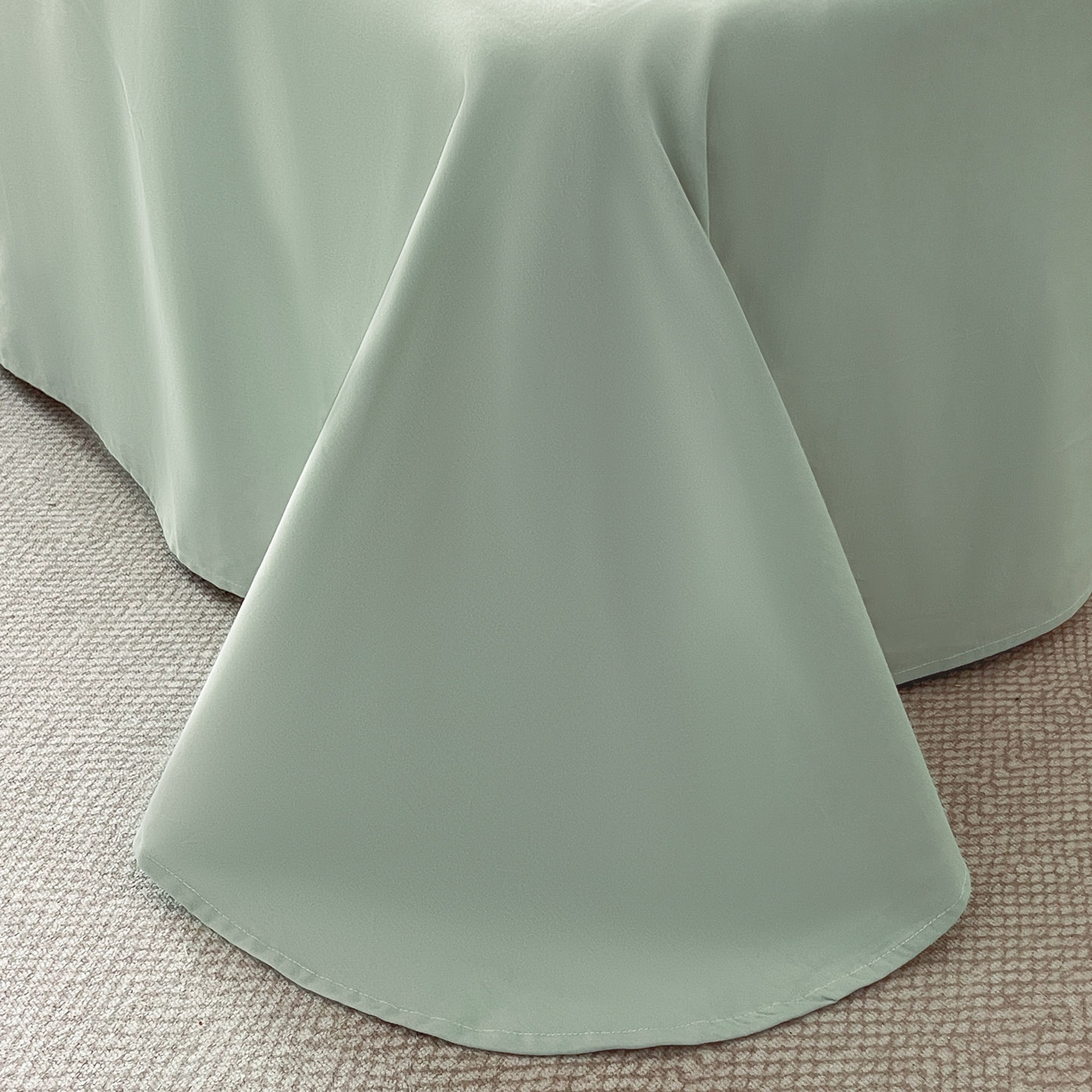 91家纺网 家纺一手货源 找家纺 博纳家纺 2025新款正宗3221纯棉磨毛印花宽边四件套系列-流光系列 半夏