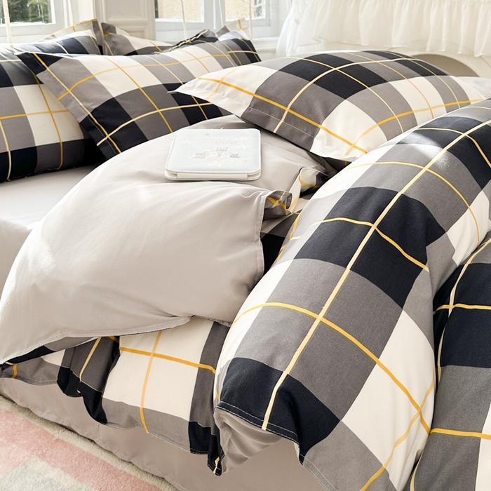 91家纺网 家纺一手货源 找家纺 南通菲度家纺 2025新款高克重芦荟棉四件套-大床 莱茵河畔