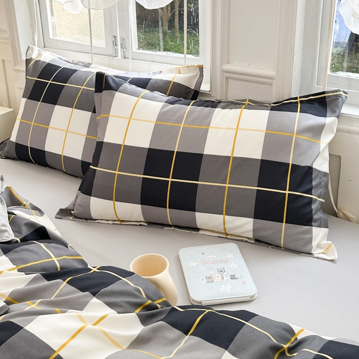 91家纺网 家纺一手货源 找家纺 南通菲度家纺 2025新款高克重芦荟棉四件套-大床 莱茵河畔