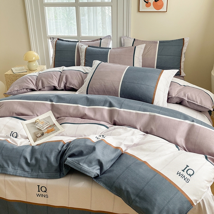 91家纺网 家纺一手货源 找家纺 南通菲度家纺 2025新款高克重芦荟棉四件套-大床 欧诺