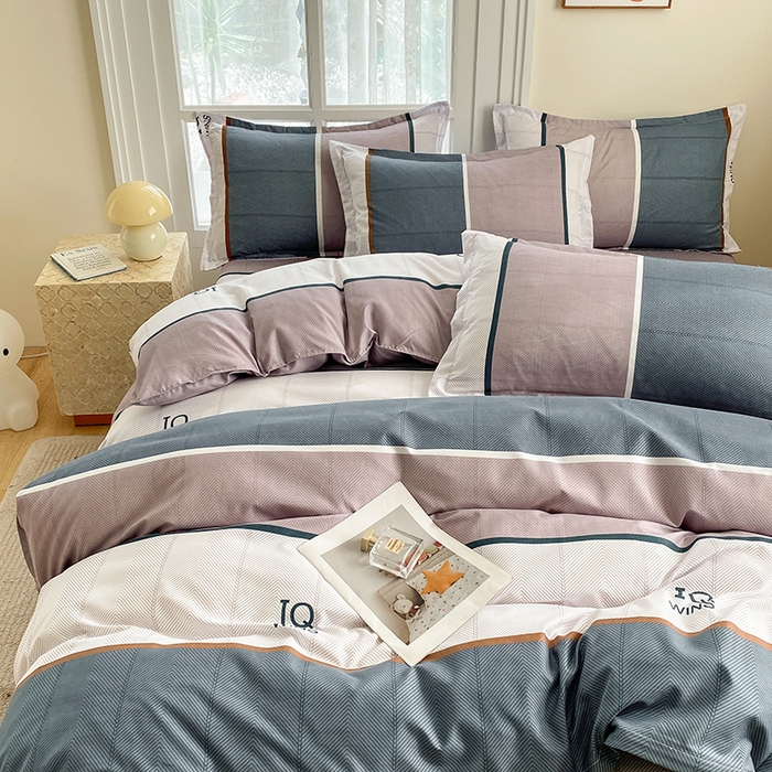 91家纺网 家纺一手货源 找家纺 南通菲度家纺 2025新款高克重芦荟棉四件套-大床 欧诺