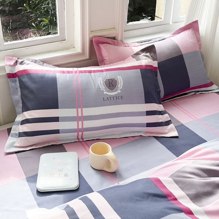 91家纺网 家纺一手货源 找家纺 南通菲度家纺 2025新款高克重芦荟棉四件套-大床 青旅