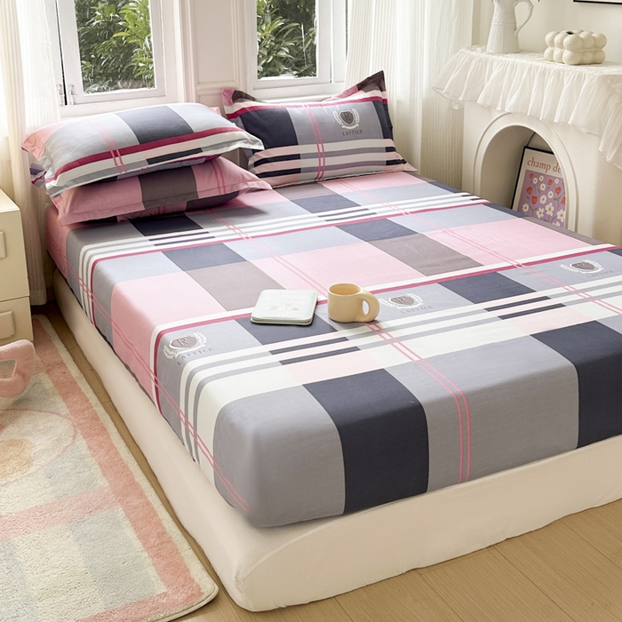 91家纺网 家纺一手货源 找家纺 南通菲度家纺 2025新款高克重芦荟棉四件套-大床 青旅