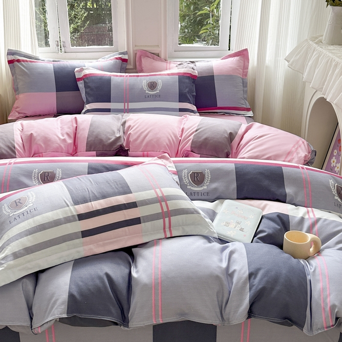 91家纺网 家纺一手货源 找家纺 南通菲度家纺 2025新款高克重芦荟棉四件套-大床 青旅