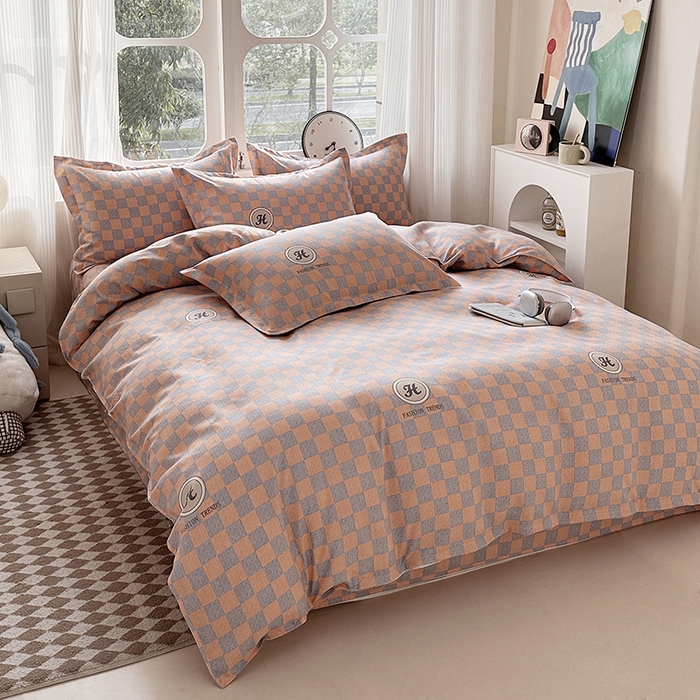 91家纺网 家纺一手货源 找家纺 南通菲度家纺 2025新款高克重芦荟棉四件套-大床 月光传奇