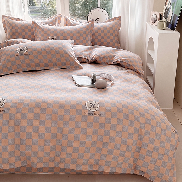 91家纺网 家纺一手货源 找家纺 南通菲度家纺 2025新款高克重芦荟棉四件套-大床 月光传奇