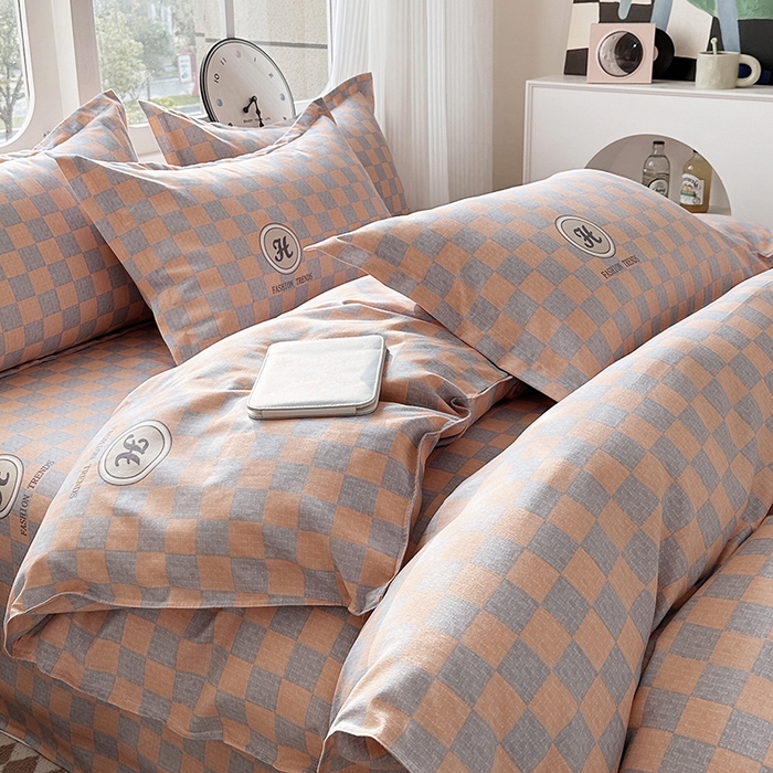 91家纺网 家纺一手货源 找家纺 南通菲度家纺 2025新款高克重芦荟棉四件套-大床 月光传奇