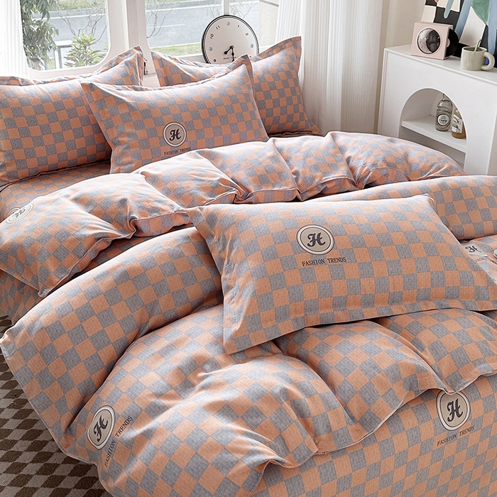 91家纺网 家纺一手货源 找家纺 南通菲度家纺 2025新款高克重芦荟棉四件套-大床 月光传奇