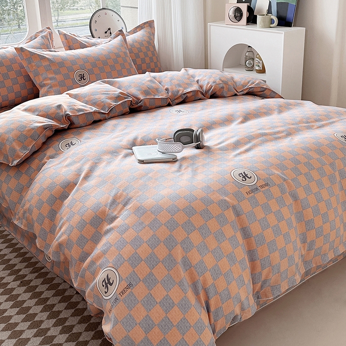 91家纺网 家纺一手货源 找家纺 南通菲度家纺 2025新款高克重芦荟棉四件套-大床 月光传奇