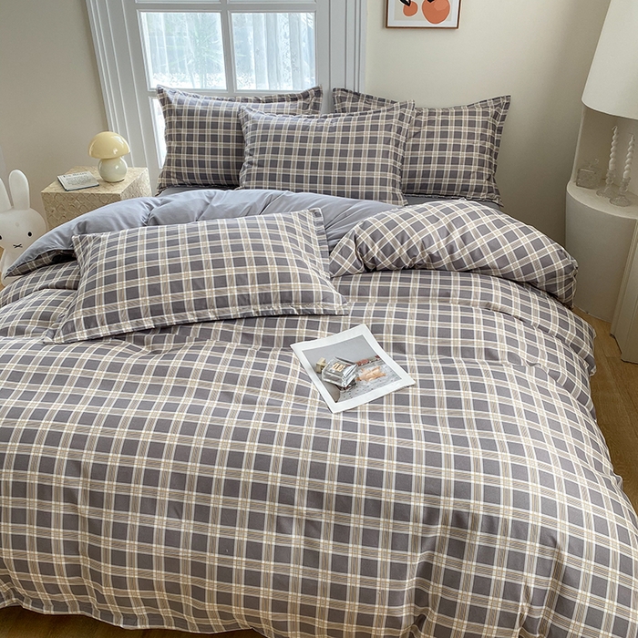 91家纺网 家纺一手货源 找家纺 南通菲度家纺 2025新款高克重芦荟棉四件套-大床 保罗