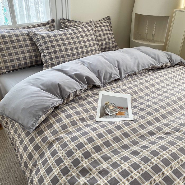 91家纺网 家纺一手货源 找家纺 南通菲度家纺 2025新款高克重芦荟棉四件套-大床 保罗