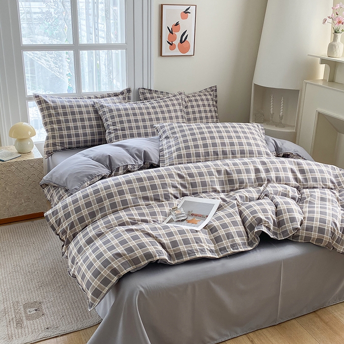 91家纺网 家纺一手货源 找家纺 南通菲度家纺 2025新款高克重芦荟棉四件套-大床 保罗